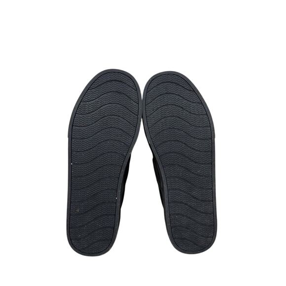 Minnetonka Men's Alden Black Leather Slip-On Slippers Size 10M Comfort - Picture 8 of 8